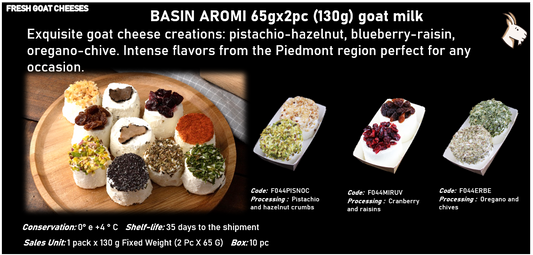 BASIN AROMI 65gx2pz (130g) al latte caprino