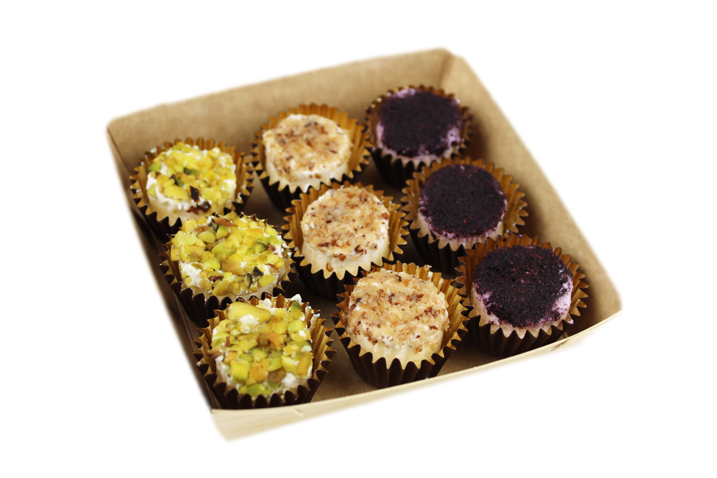 BABY TRIS (10gx9pz) al latte caprino 90g peso fisso - DELICATO - GUSTOSO - SAPORITO