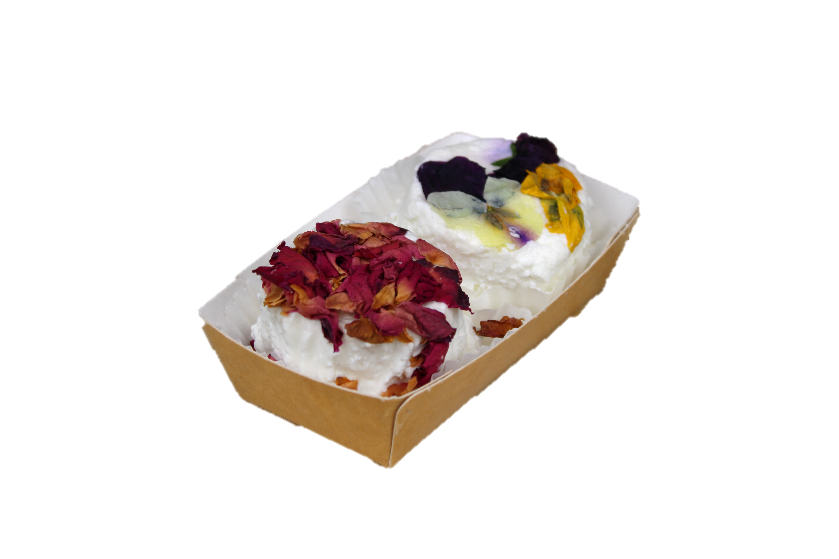 CAPRA E FIORI 1 conf. x 100g Peso Fisso (1 Pz X 100G) - 1 conf. x 130g Peso Fisso (2 Pz X 65 G) - 1 conf. 250g Peso Fisso (4 Pz X 65 G)