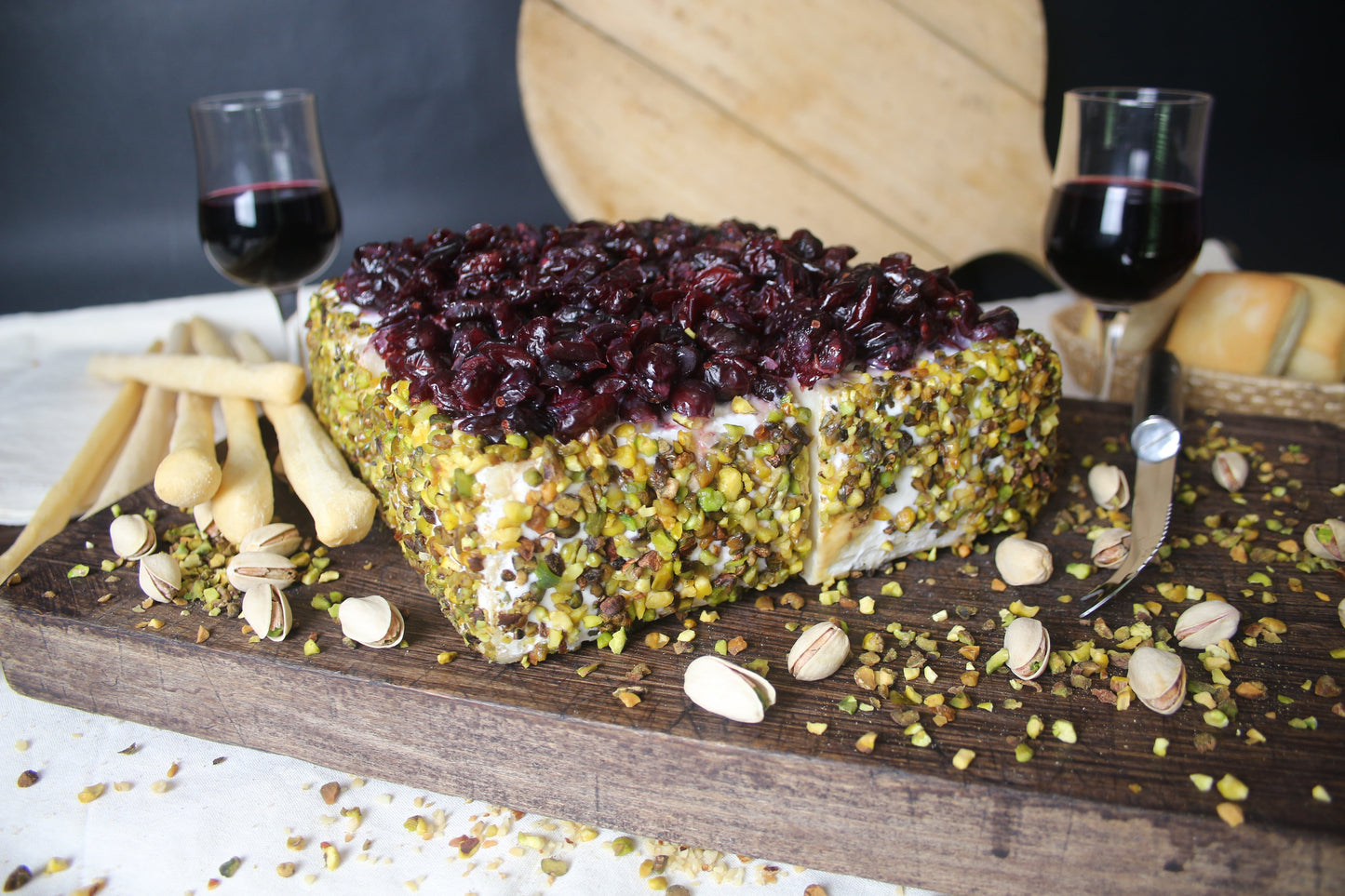 ROBIOLONE FRUTTATO CON MIRTILLO E PISTACCHIO al latte caprino 2.4 kg PESO MEDIO
