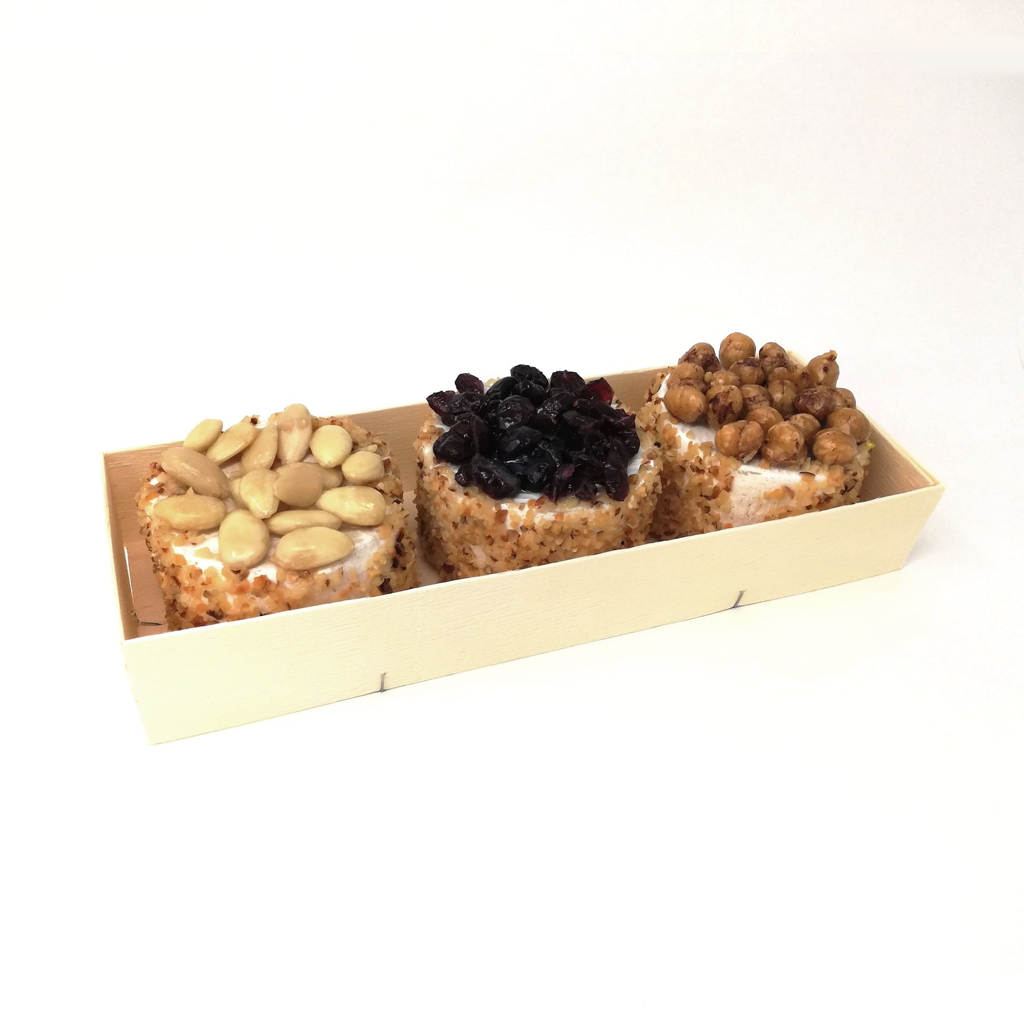 TORTINI ASSORTITI al latte caprino 230g peso medio