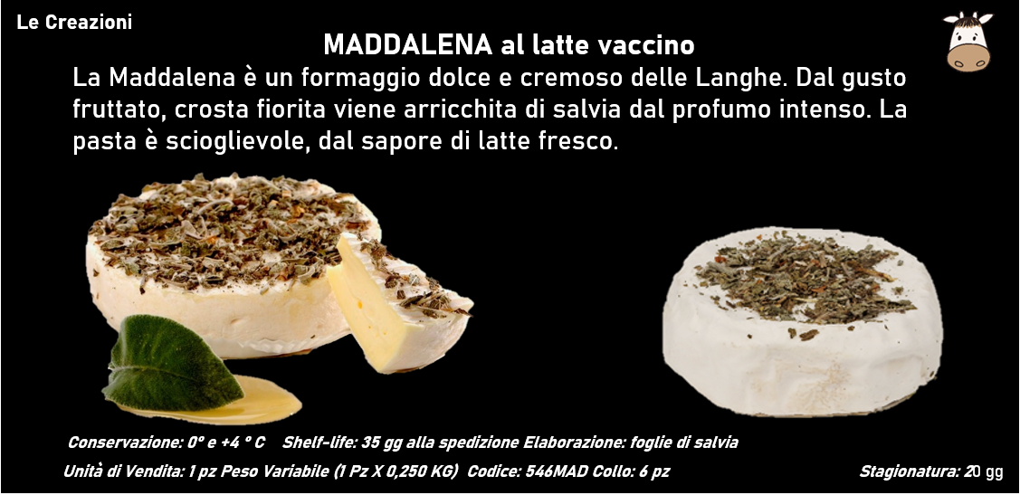 MADDALENA al latte vaccino