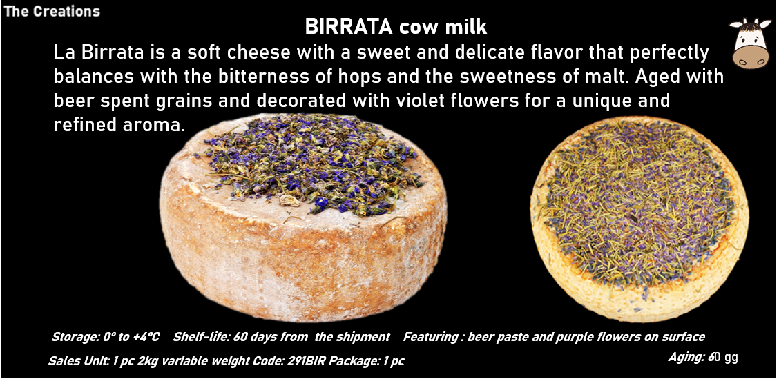 BIRRATA al latte vaccino