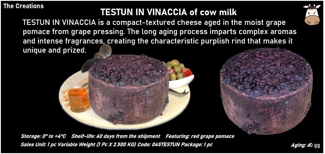 TESTUN IN VINACCIA al latte vaccino