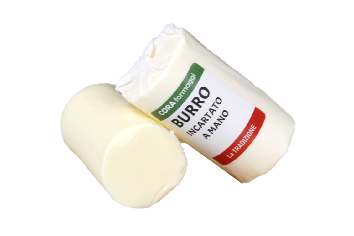 BURRO CORA FASCIATO A MANO 130g da panna centrifugata 100% italiana