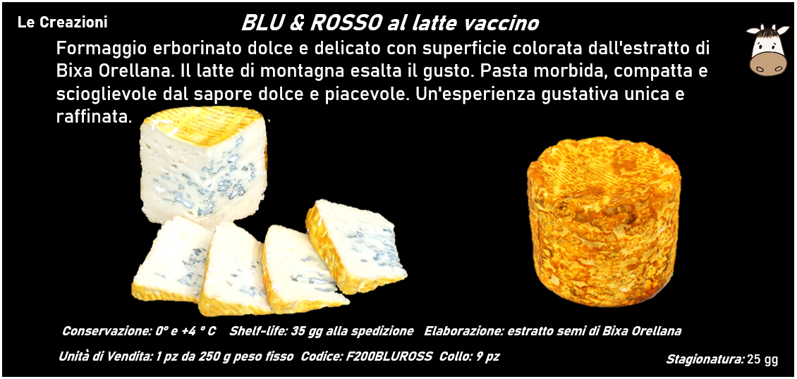 BLU & ROSSO al latte vaccino