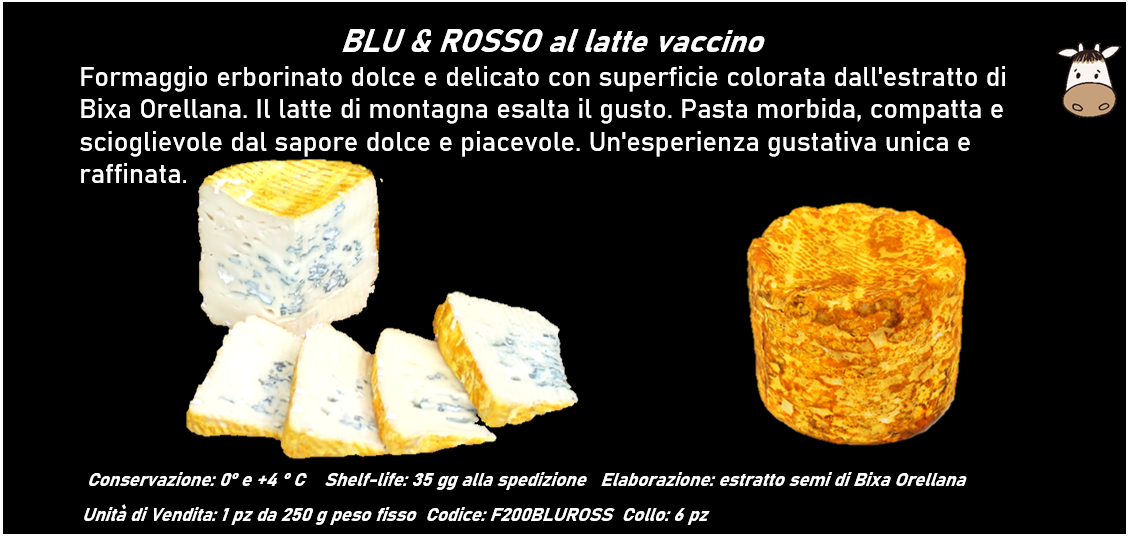 BLU & ROSSO al latte vaccino