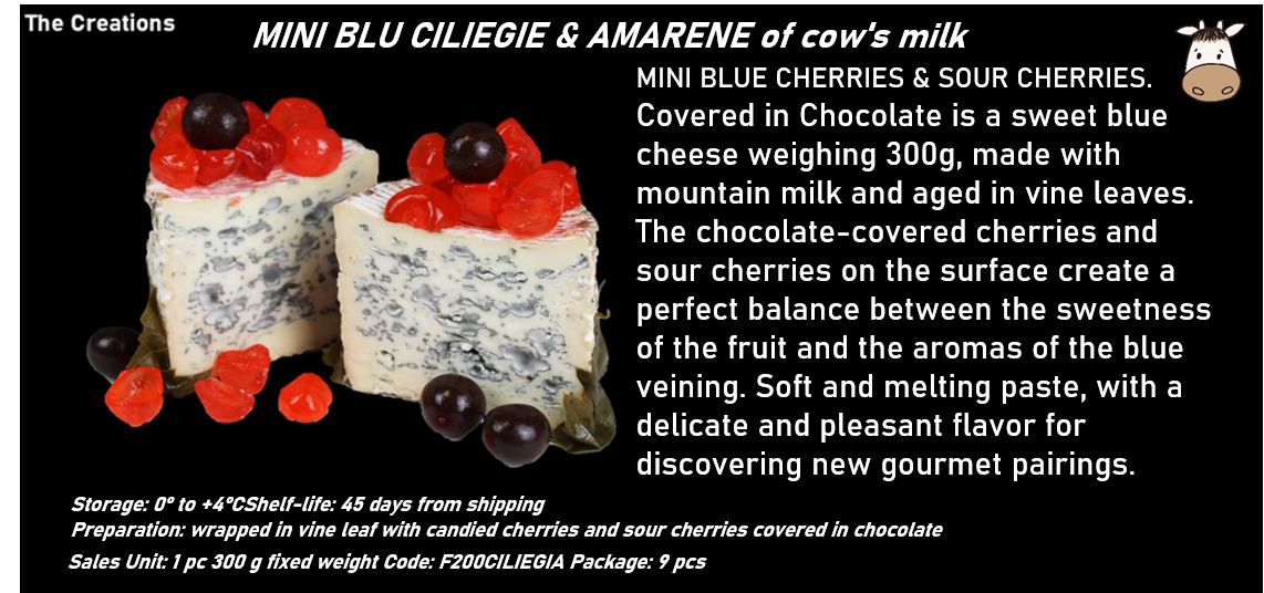 MINI BLU CILIEGIE & AMARENE a latte vaccino