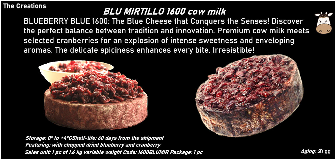 BLU MIRTILLO 1600 al latte vaccino