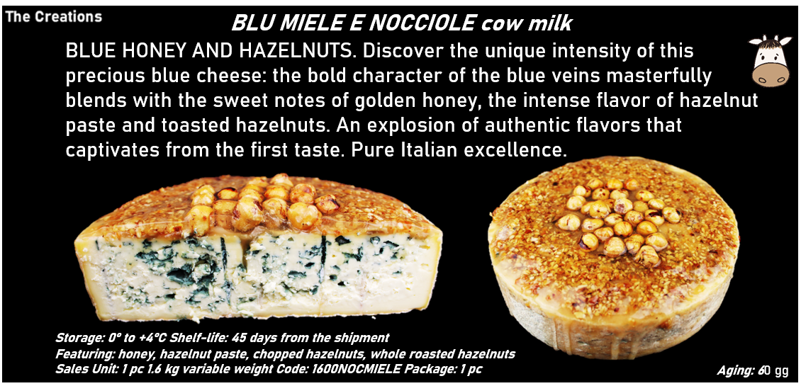 BLU MIELE E NOCCIOLE al latte vaccino