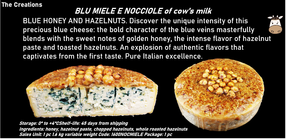 BLU MIELE E NOCCIOLE al latte vaccino