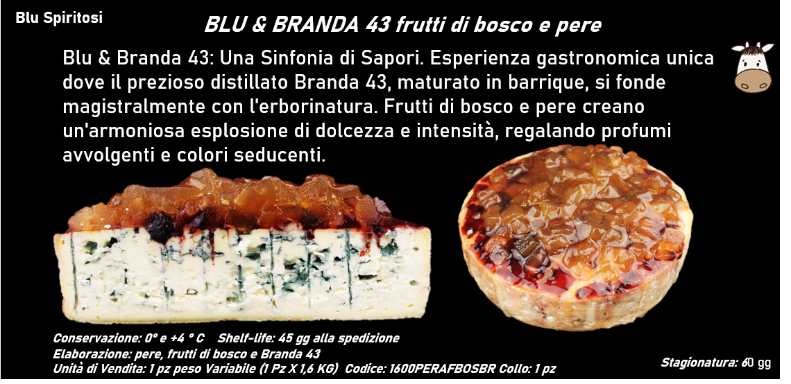 BLU & BRANDA 43 frutti di bosco e pere