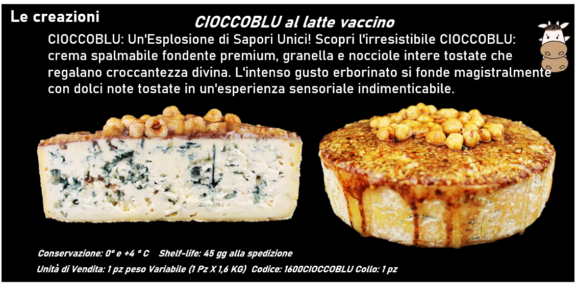 CIOCCOBLU al latte vaccino