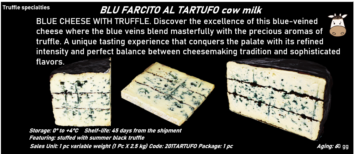 BLU FARCITO AL TARTUFO al latte vaccino