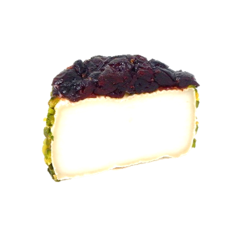 TORTINO MIRTILLI E PISTACCHIO al latte caprino