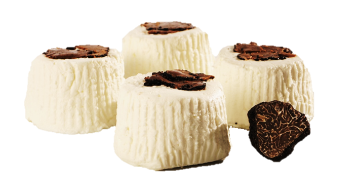 BASIN AL TARTUFO 65g x 2pz al latte caprino