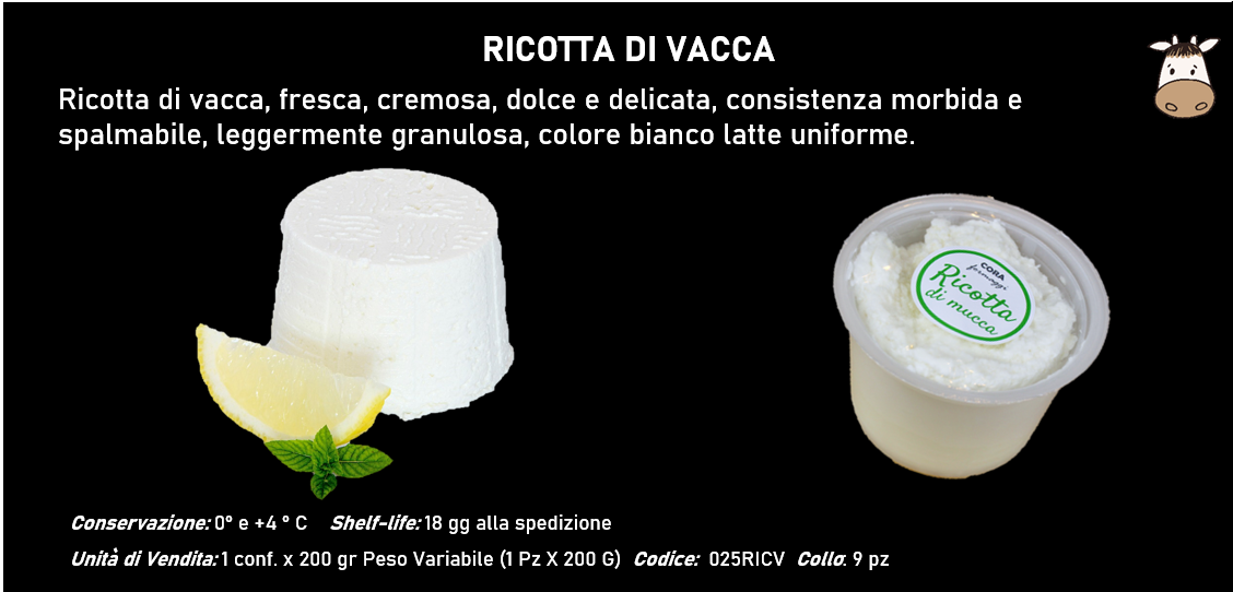 RICOTTA DI VACCA