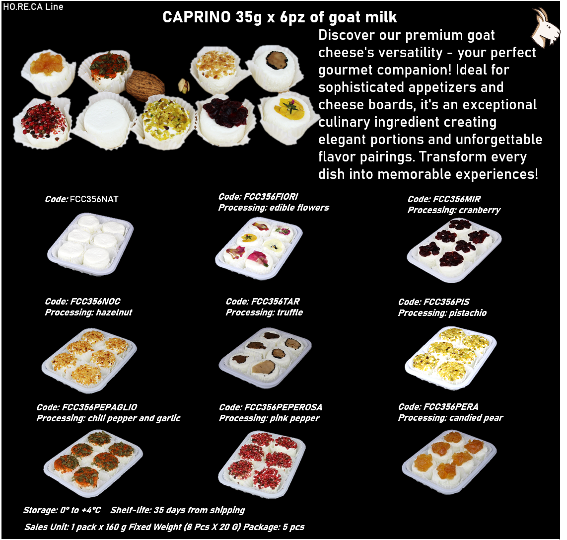 CAPRINO MONOGUSTO 35g x 6pz al latte caprino