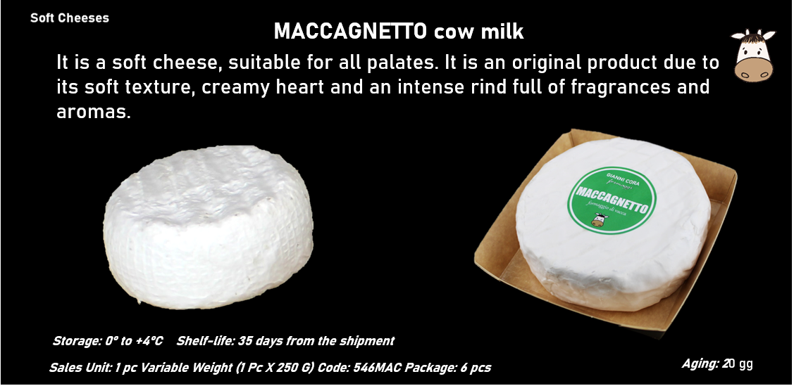 MACCAGNETTO al latte vaccino