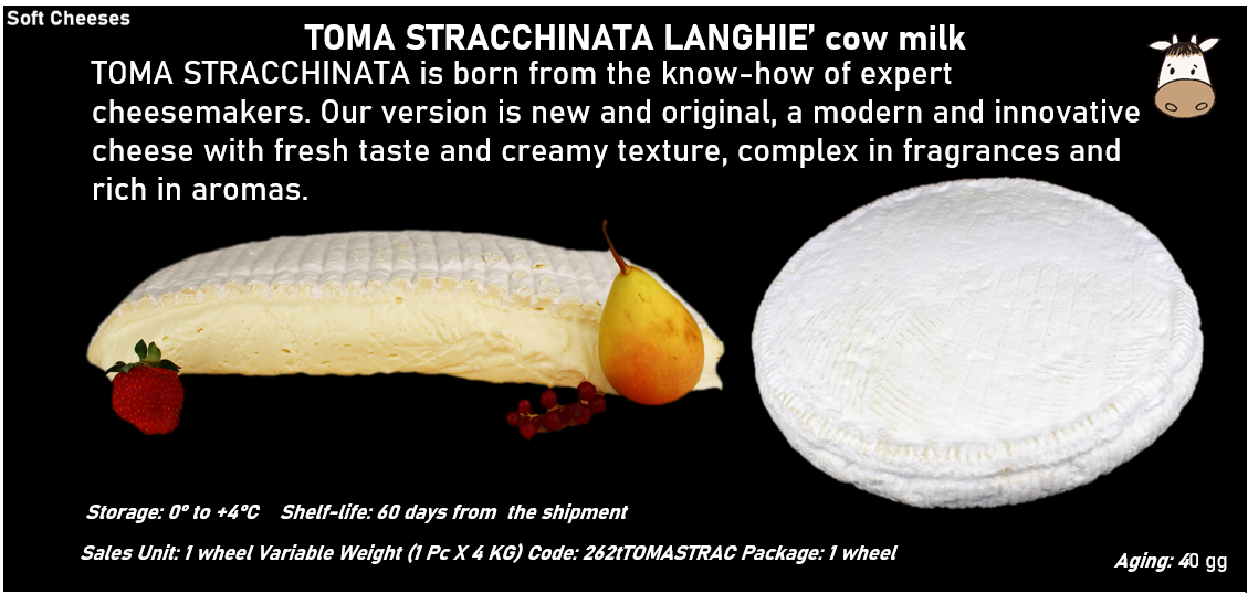 TOMA STRACCHINATA LANGHIE’ al latte vaccino