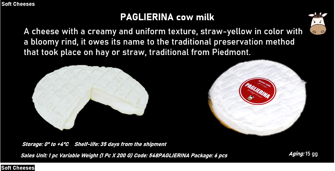 PAGLIERINA al latte vaccino