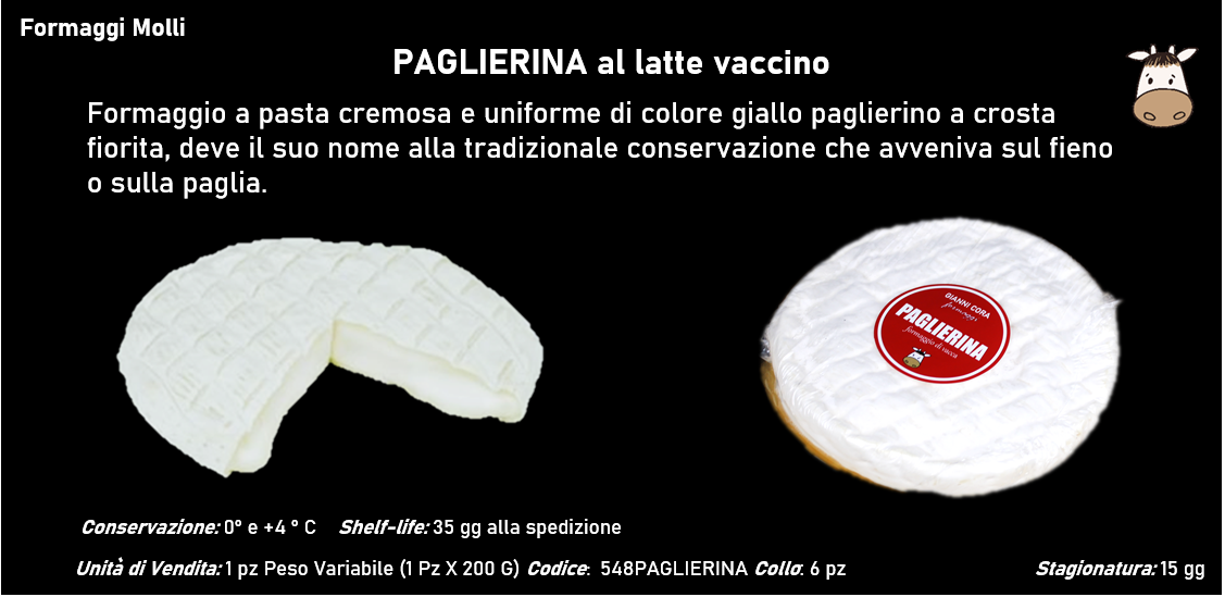 PAGLIERINA al latte vaccino