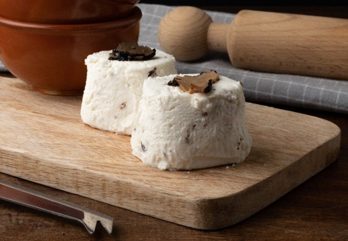 ROBIOLETTA TARTUFO NERO al latte caprino 100g a peso fisso