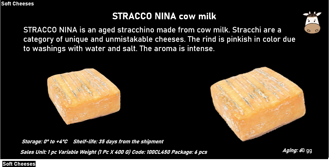 STRACCO NINA al latte vaccino