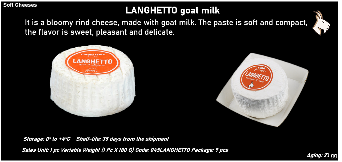 LANGHETTO al latte caprino