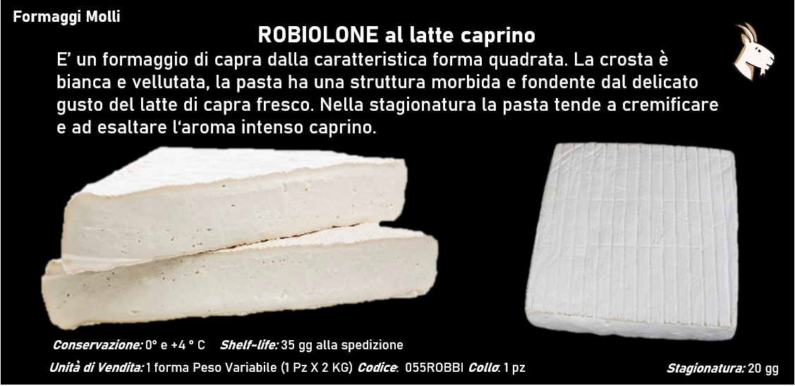 ROBIOLONE al latte caprino