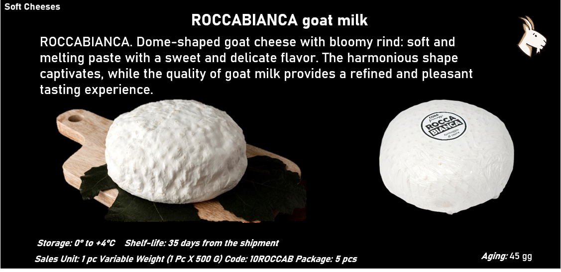ROCCABIANCA al latte caprino