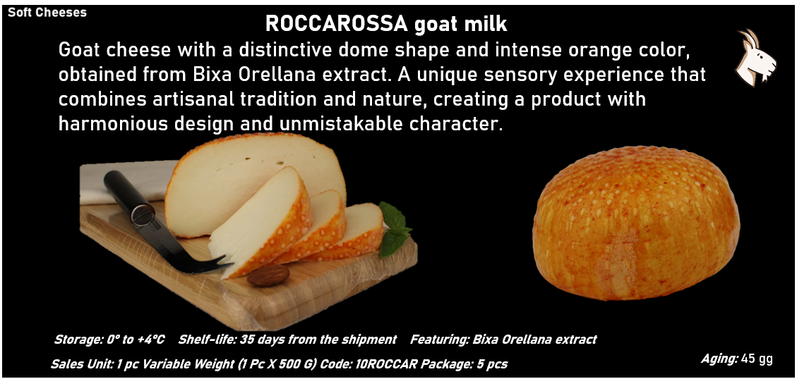 ROCCAROSSA al latte caprino