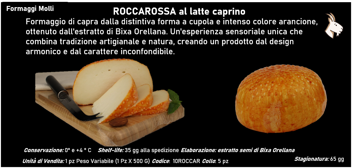 ROCCAROSSA al latte caprino