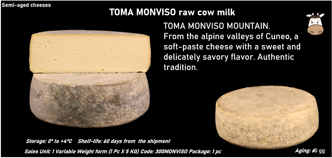 TOMA MONVISO al latte crudo vaccino