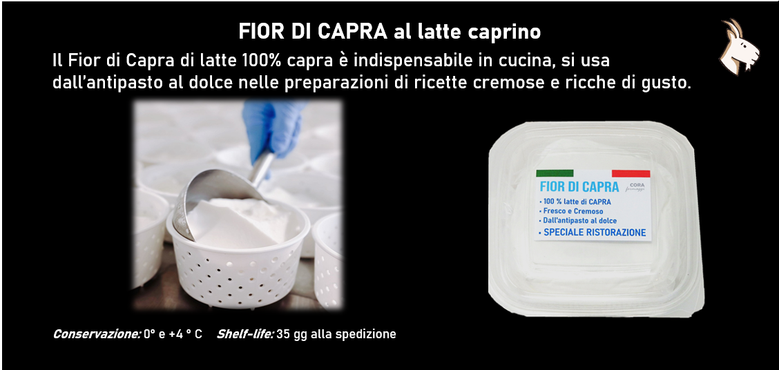 FIOR DI CAPRA al latte caprino