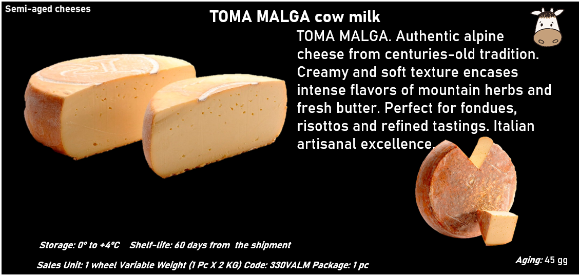 TOMA MALGA al latte vaccino