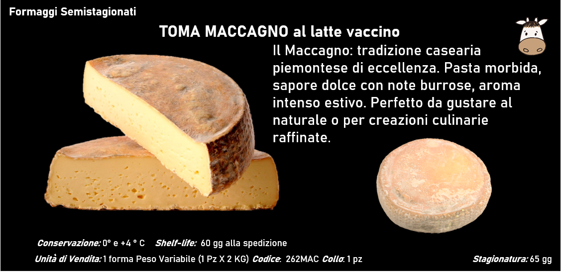 TOMA MACCAGNO al latte vaccino