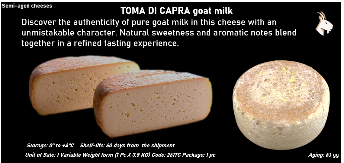 TOMA DI CAPRA al latte caprino