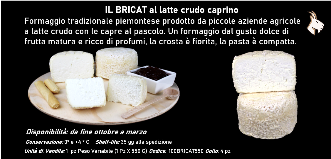 IL BRICAT al latte crudo caprino