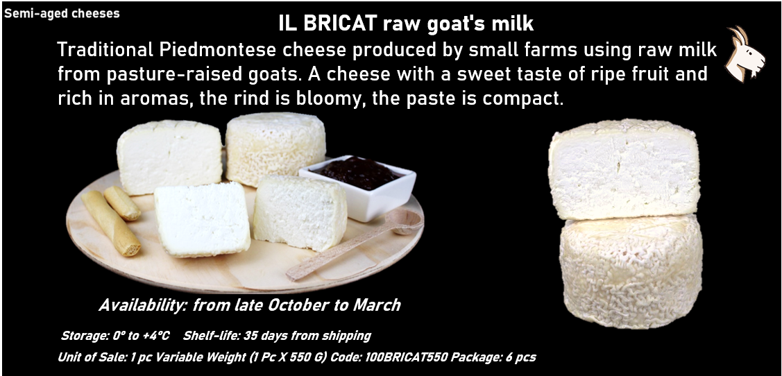 IL BRICAT al latte crudo caprino