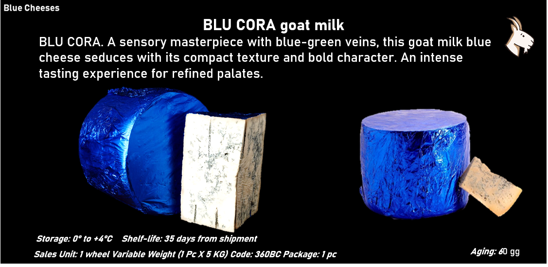 BLU CORA al latte caprino