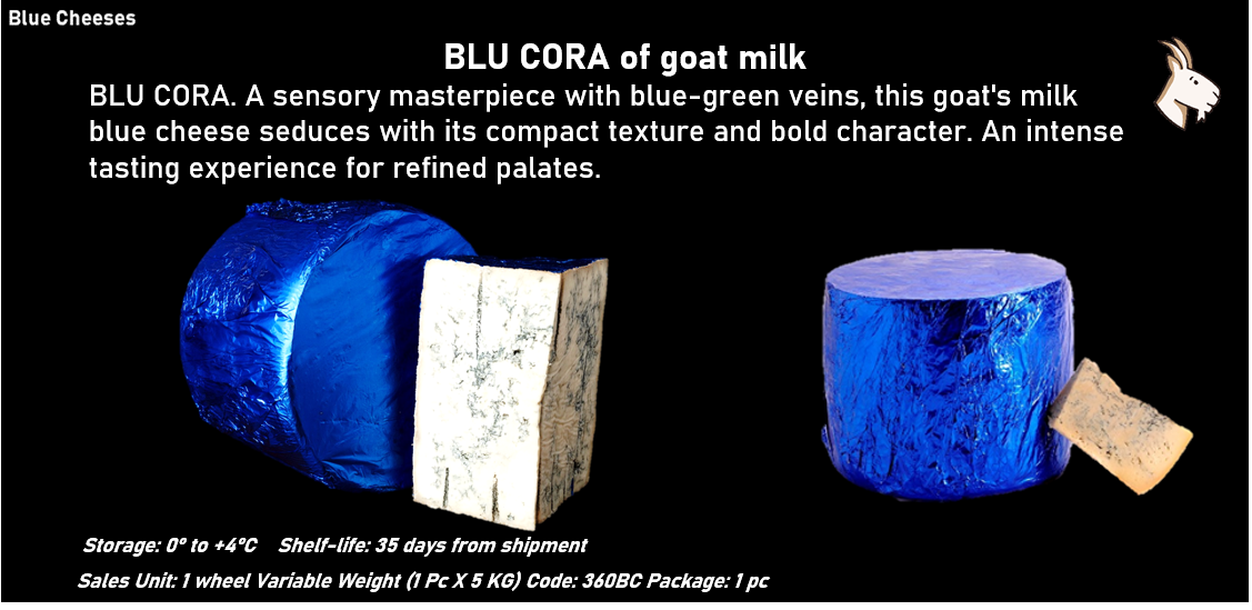 BLU CORA al latte caprino