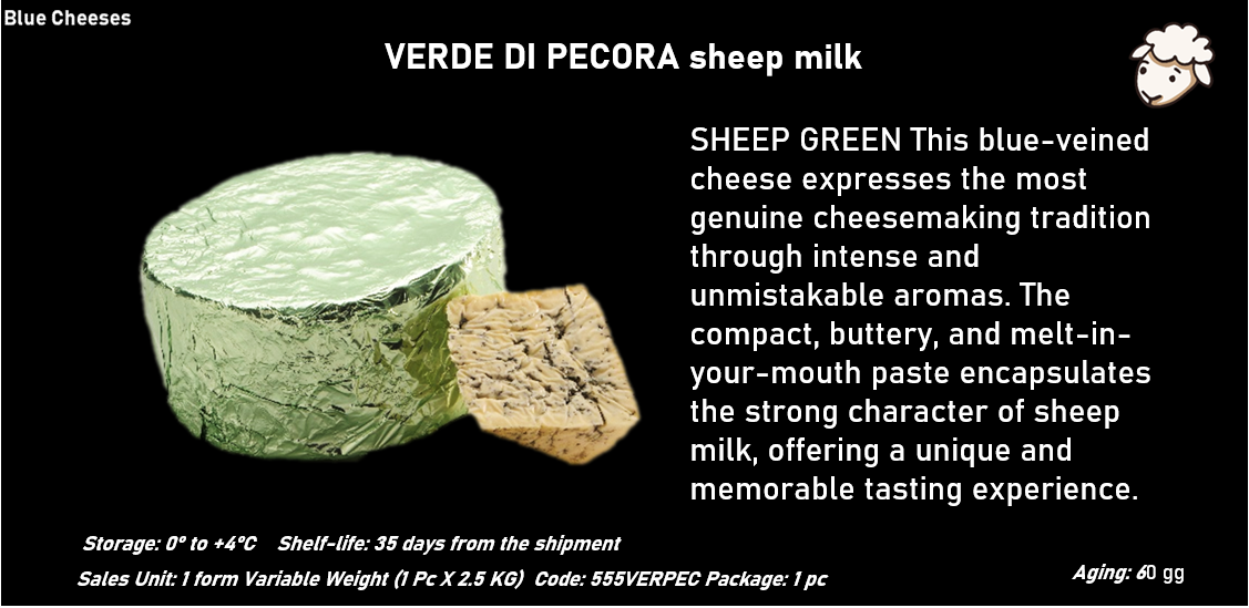 VERDE DI PECORA al latte ovino