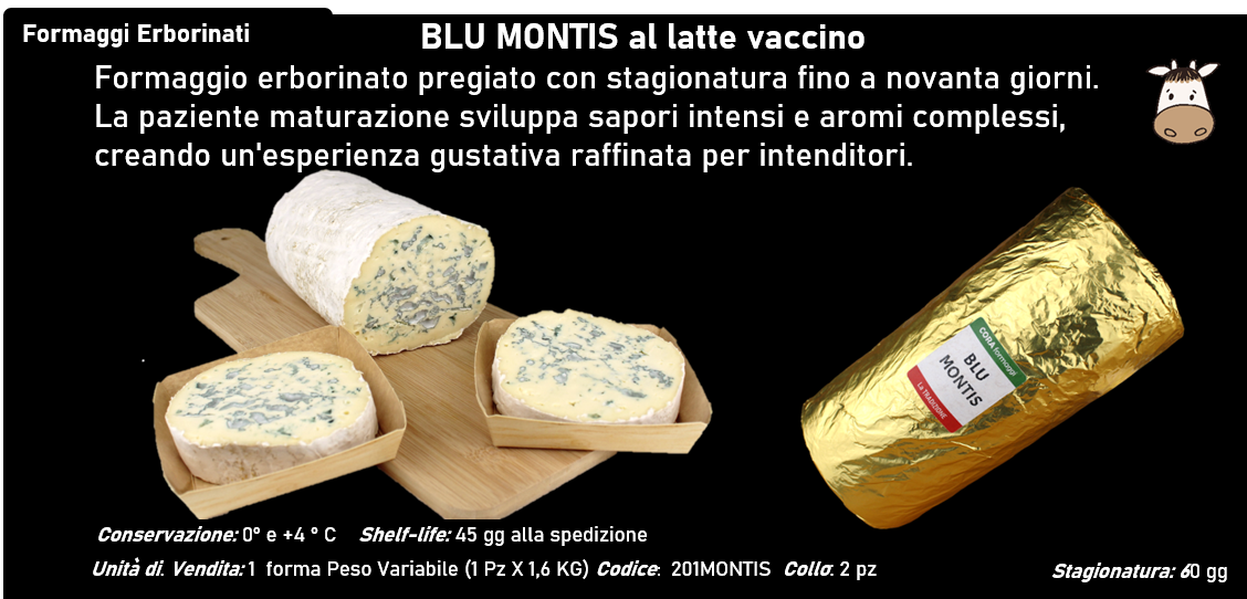 BLU MONTIS al latte vaccino